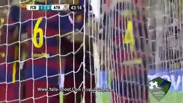 مشاهدة اهداف مباراة برشلونة 1_1 اتلتيك بلباو بتاريخ 17-08-2015 كأس السوبر الأسباني 2015