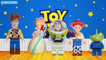 Daddy Finger Song Lego Toy Story Minifigures   Finger Family Toy Story   Nursery Rhymes for Children