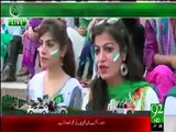 Pakistan Zindabad , Jeevay Jeevay Pakistan chants at Wagah Border Lahore