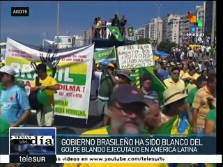 Download Video: Brasil: sectores opositores exigen renuncia de Dilma Rousseff