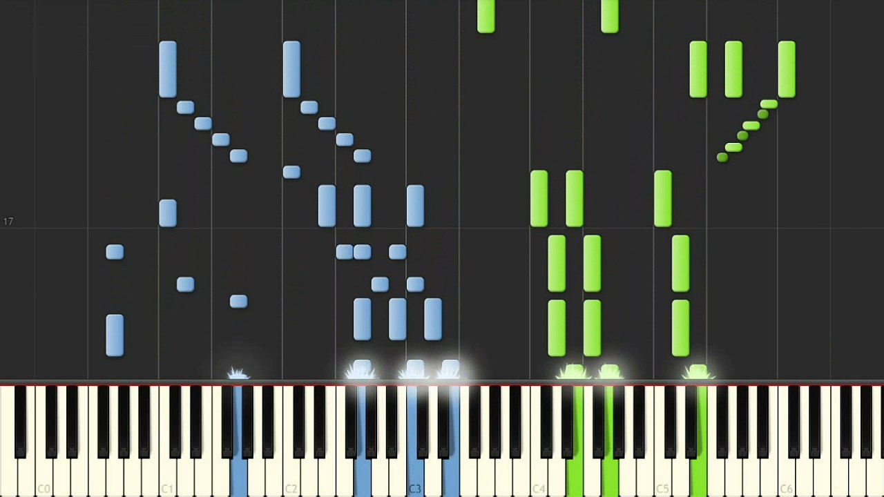 [Piano Four Hands] Tell Me (Oshiete, "Heidi, Girl of the Alps" OP) [Synthesia tutorial]