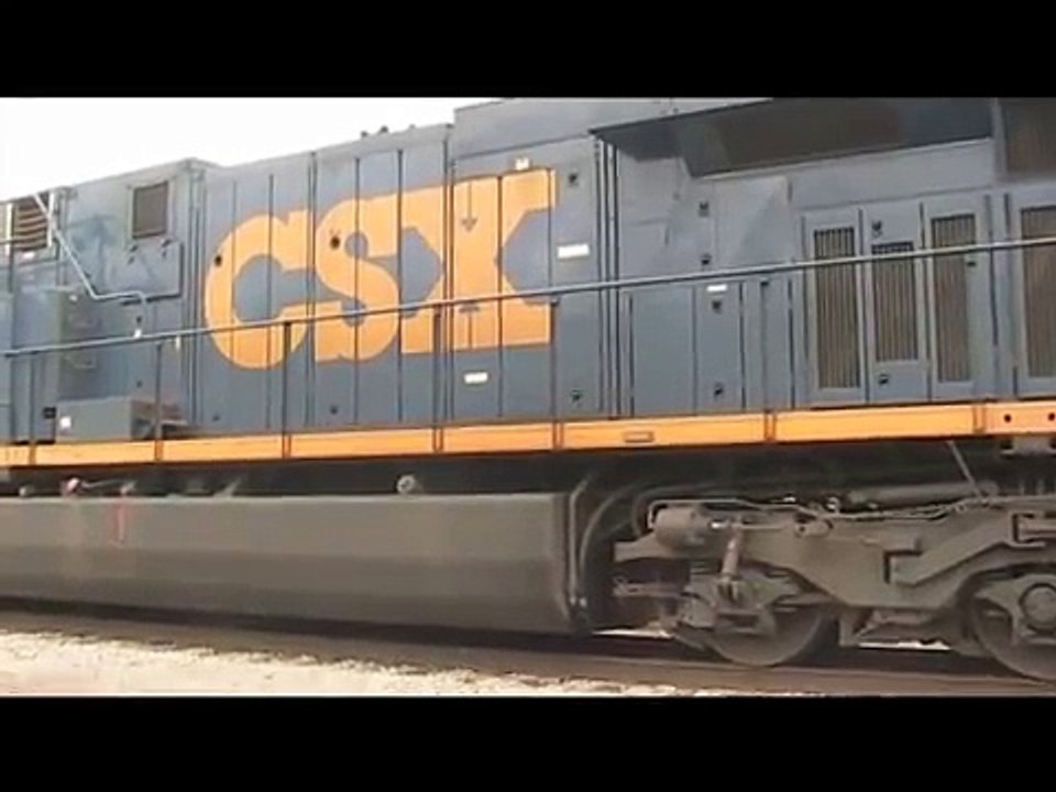 Starting a CSX ES44AC!