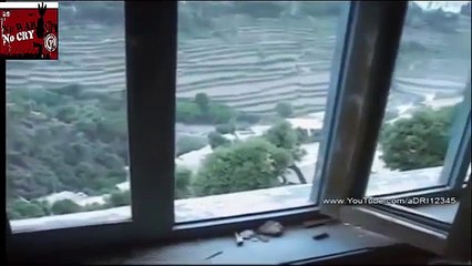 Afghanistan   AH 64 Apache Helicopter Airstrike Destroys Taliban Positions During Firefight avi