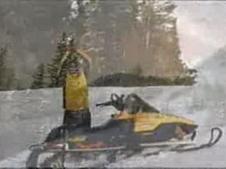 Jakass moi en ski-doo