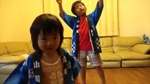 ソーラン節 踊ってみた　Infant dance japanese traditional folk song　諸演芸エンターテイメント　たっくんのやってみたシリーズ