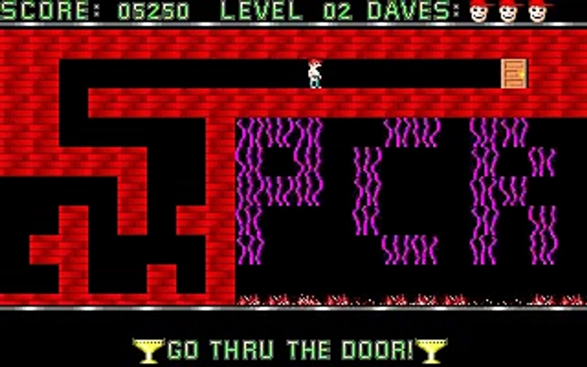 Dangerous Dave (1990) for MS DOS