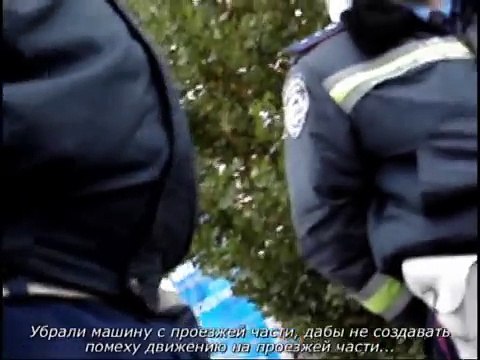 Общение с ГАИ. Инспектор ДПС лепит отмазки