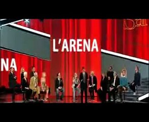 Il solito Sgarbi dà di matto per difendere Berlusconi (Domenica In 20/02/2011)