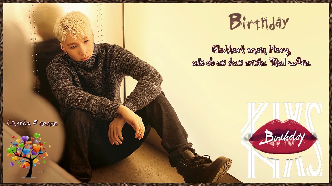 KIXS (키스) – Birthday (벌스데이) k-pop [german Sub]