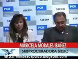 Presenta la PGR  presuntos autores de atentados en Morelia
