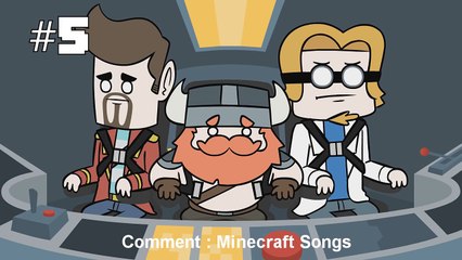 Minecraft Song Compilation (Top 10) - Minecraft Parody - Minecraft Animation 2015!