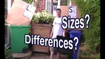 What SIZE fits YOUR trash can / Wheelie Bin? BIN GARDEN Kickstarter. Small, Medium or Large? Info