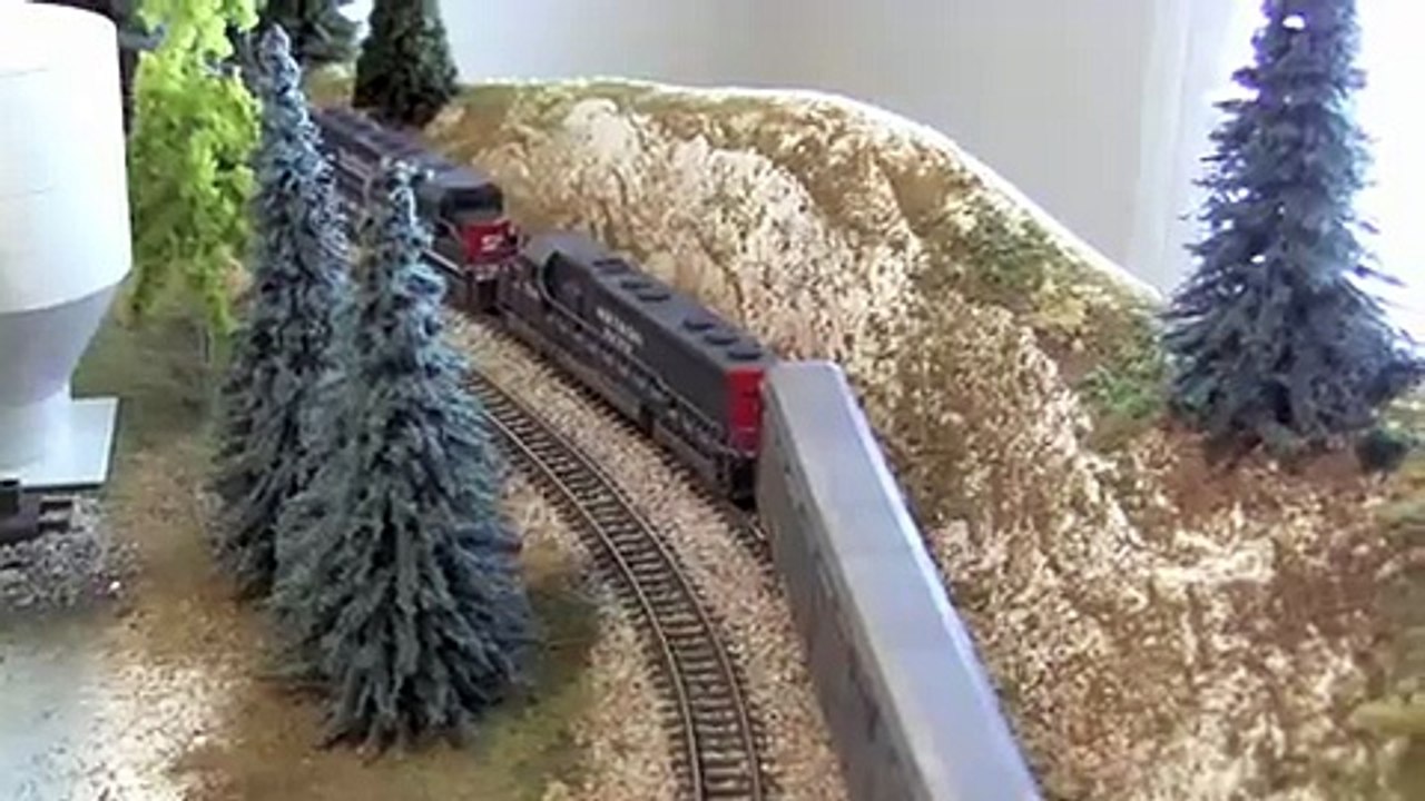 Updated Model Train Layout "N" Scale
