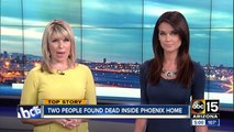 Two people found dead inside Phoenix home