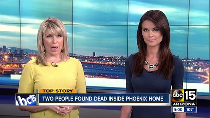 Two people found dead inside Phoenix home
