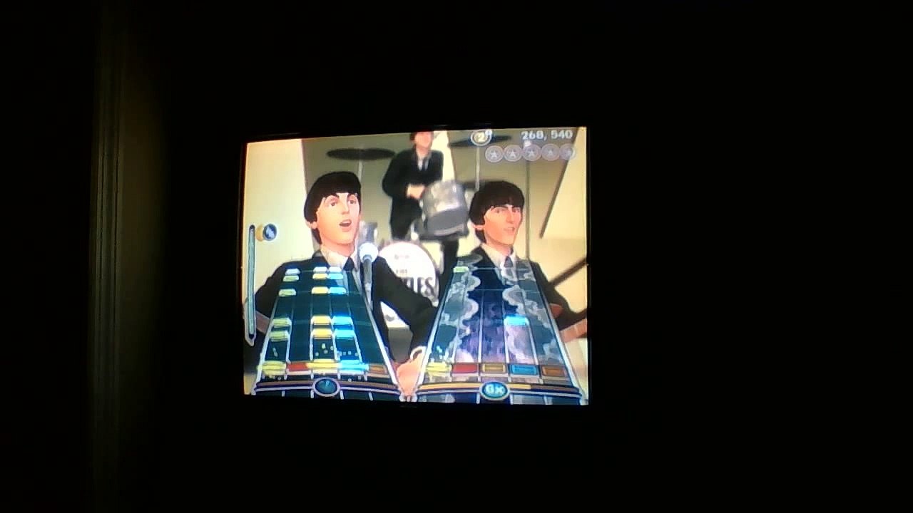 Playing The Beatles rock band storymode
