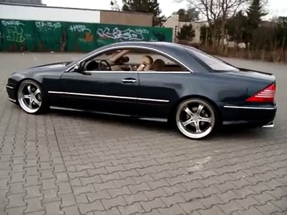 MEC Design CL500 W215 wheels 9,5+11x20 245er+285er, MEC Design Exhaust