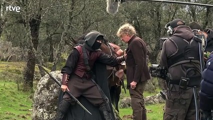 Águila Roja oscuro - Making of