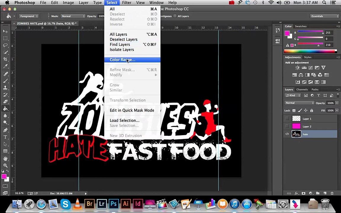 color separation in photoshop