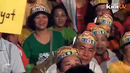 Speakers at Penang Pakatan rally