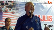 Najib vows to remove detention camp in Juru
