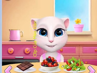 Five Little Ducks Went Out One Day - Angela Cat - Fynny video for Baby