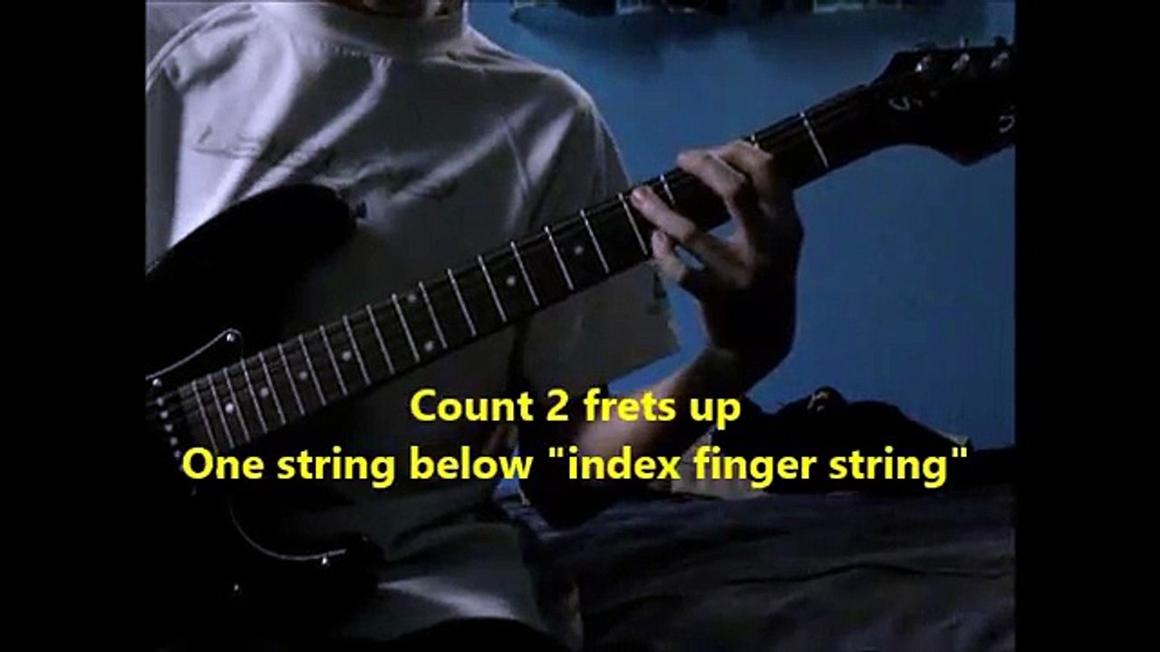 Beginner Guitar Lesson-The two ways of playing power chords