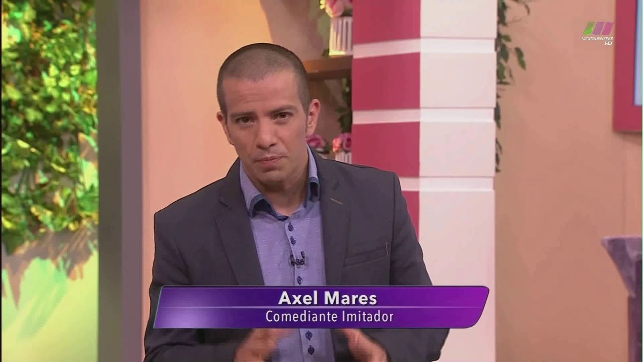 Axel Mares Imitando en De buenas