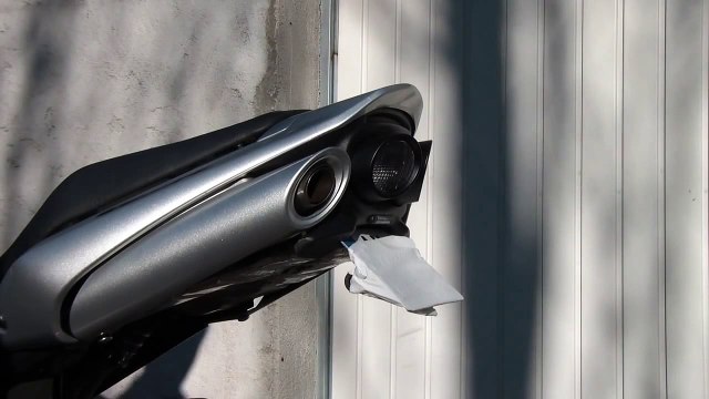 SUZUKI GSR 600 silencieux exhaust origine et GPR GHOST Aluminium