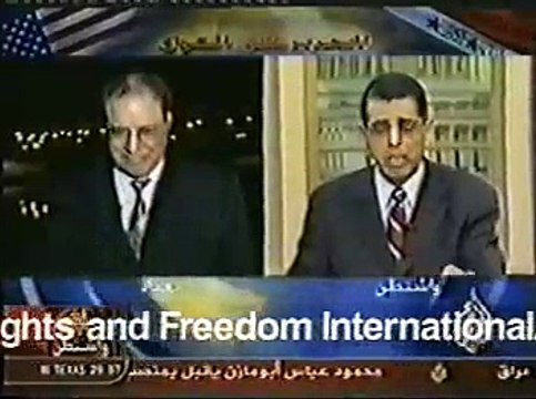 offical Iraqi (Saddam) reply to Bush ultimatum - CNN/Al-Jazeera do not allow broadcast