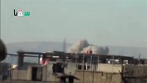 Ejercito libre de siria muere aplastado por brutales bombardeos y tanques rusos