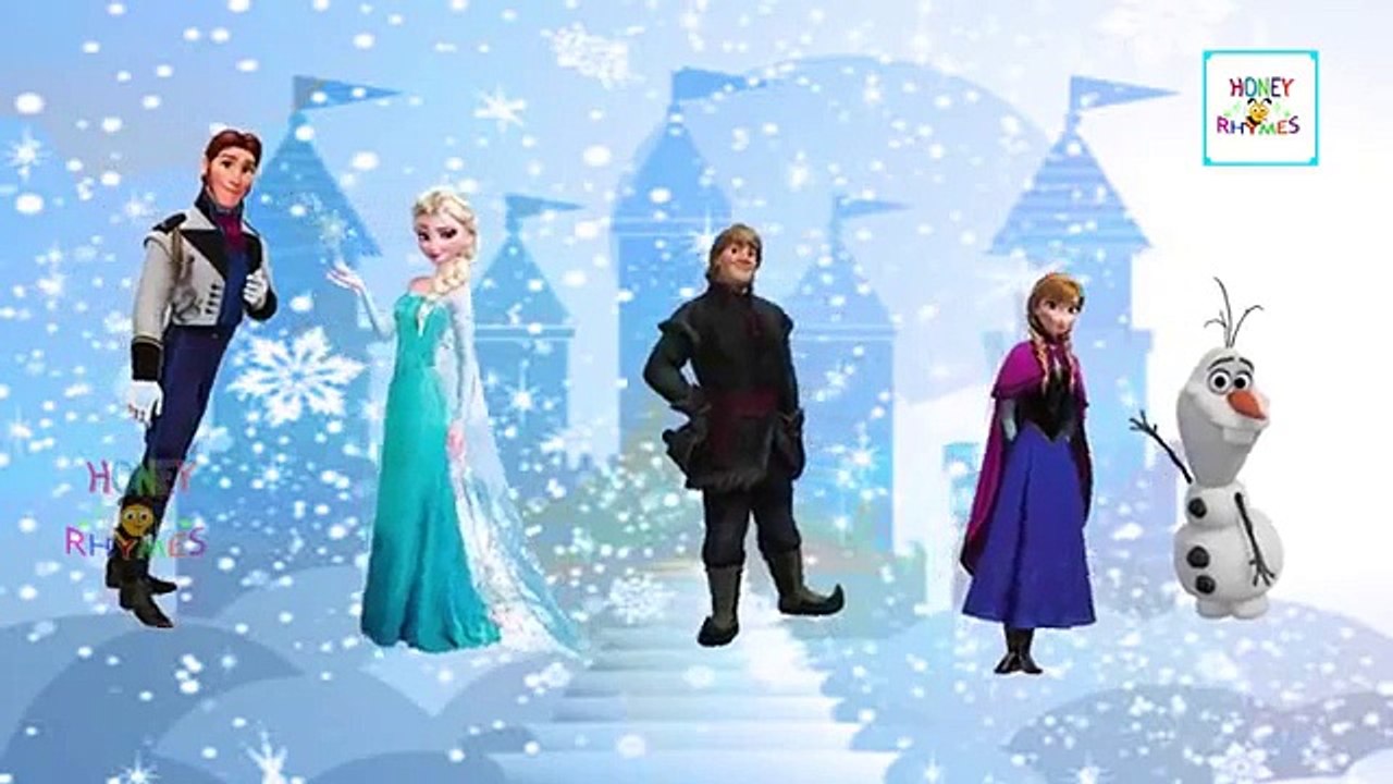 Frozen Finger Family Daddy Finger Songs | Cartoon Animation Children Nursery Rhymes & Songs