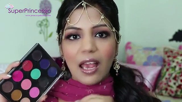 Awesome Makeup tips Easy MAkeup At Eid- Red Gold Eye Follow makeup tips