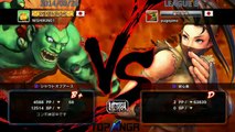 USF4 - NISHIKIN (Blanka) vs EX Pugera (Ibuki) - TL4B Round2 Battle11