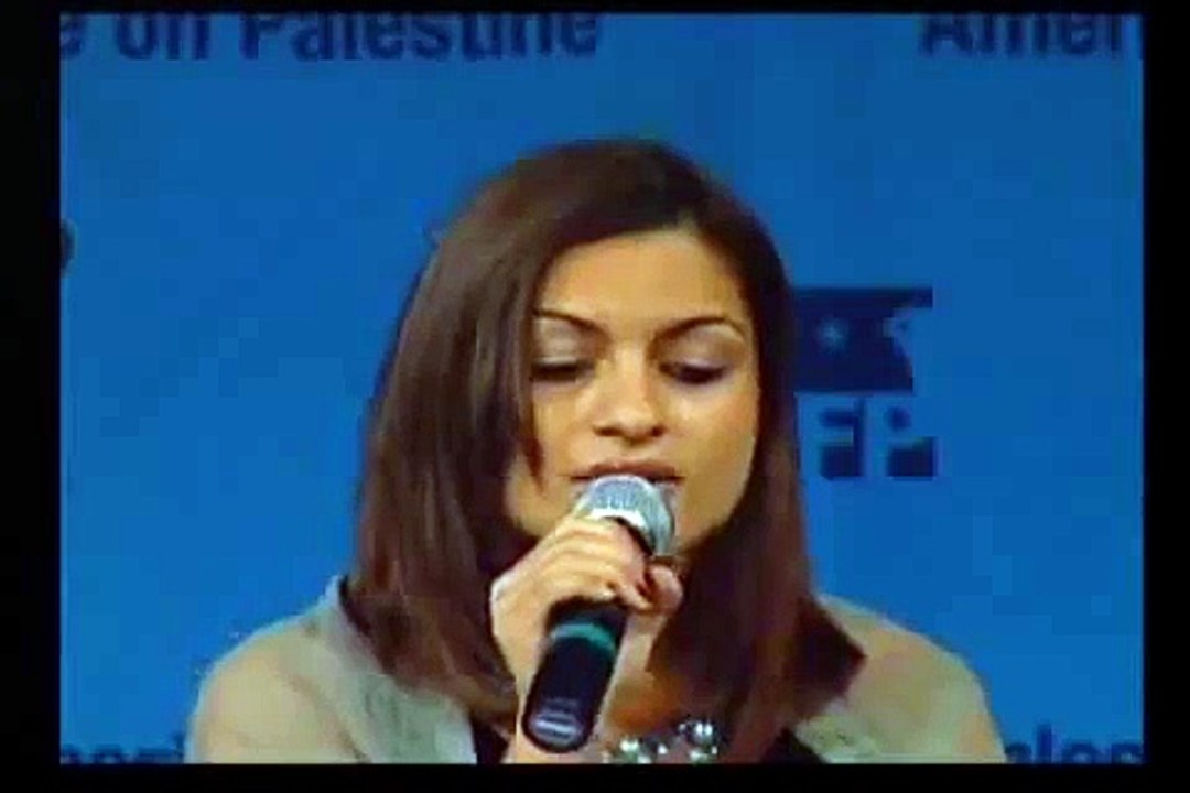 Dana Yousef sings Mawtini at ATFP Gala