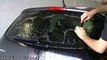 How to install pre-shrunk rear windscreen window tint