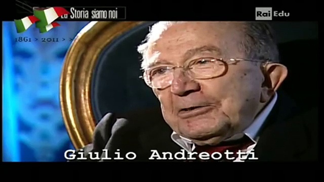 Andreotti sull'omicidio di Ambrosoli: "Se l'andava cercando" (La Storia siamo noi, 09.09.10)