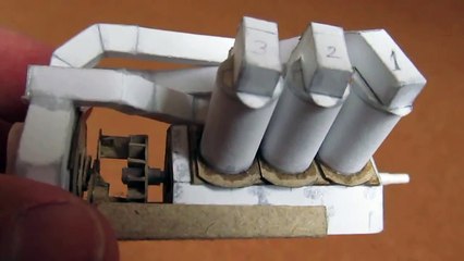 V6 engine working paper model