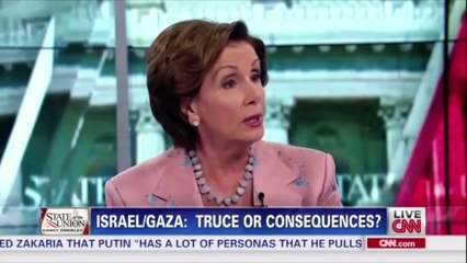 Nancy Pelosi thinks Hamas is a humanitarian organization