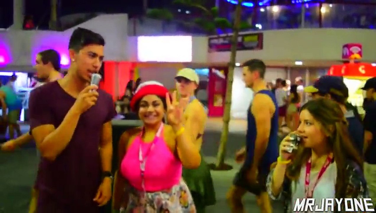 Kissing Prank (GONE CRAZY) - Interviewing Girls at Schoolies - Kissing Strangers - Pranks 2015