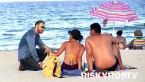 Having SEX on the Beach with HOT Girls! (PRANKS GONE WRONG) - SEXY ASS & BOOBS - Funny Pranks 2015