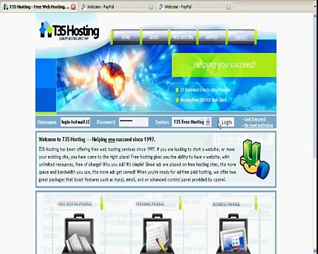 PayPal Phishing Demo