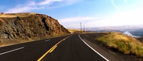 Driving down Old Spiral Highway, Lewiston, ID (4X normal speed)