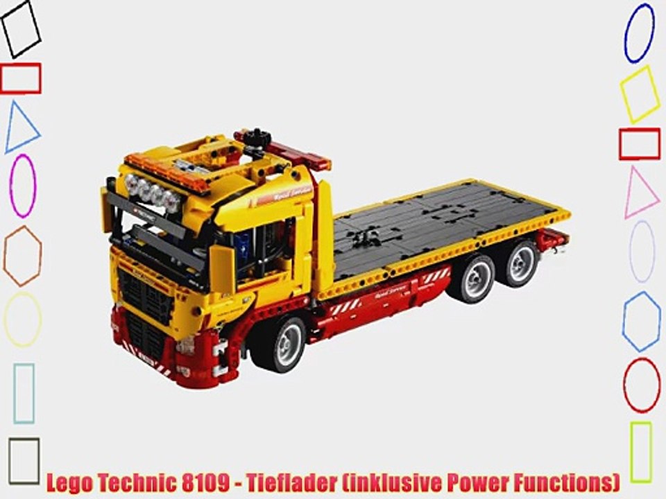Lego Technic 8109 - Tieflader (inklusive Power Functions)