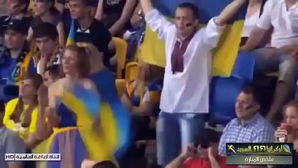 Украина - Швеция 2:1.Евро 2012