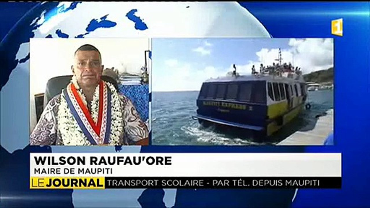 Faute de desserte maritime, les lycéens de Maupiti prennent l’avion