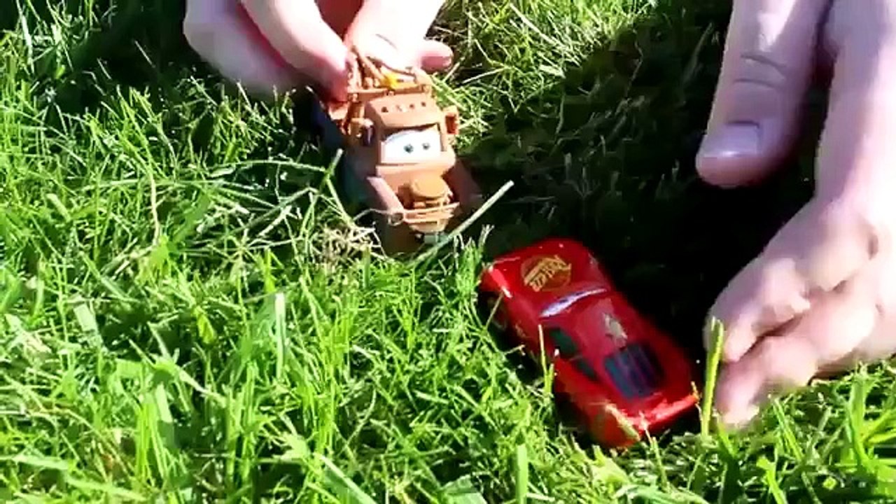 Disney Pixar Cars Lightning McQueen and Mater go to Sodor to meet Thomas the Train