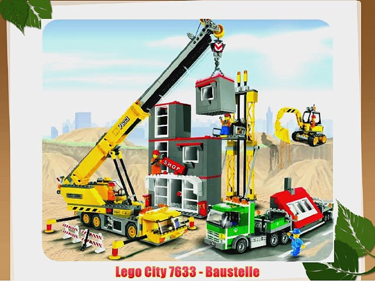 Lego City 7633 Baustelle Video Dailymotion