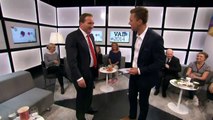 Här kopplar Löfven greppet på TV4:s reporter - Nyheterna (TV4)