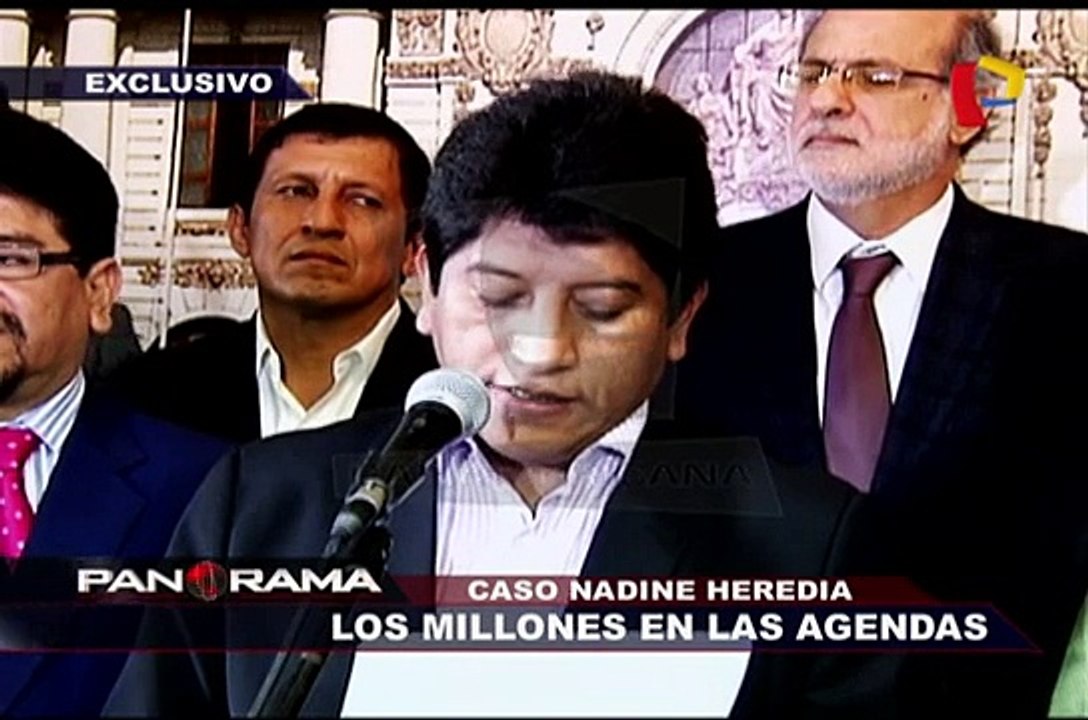 Caso Nadine Heredia: las agendas entregadas (2/2)